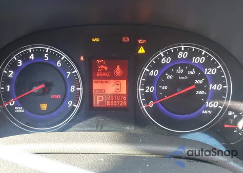 2009 Infiniti G37 z USA, uszkodzony, nr VIN JNKCV61FX9M358215